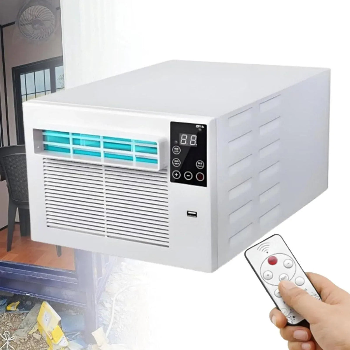 Condizionatore, portatile, timer, climatizzatore, deumidificatore, raffreddamento rapido