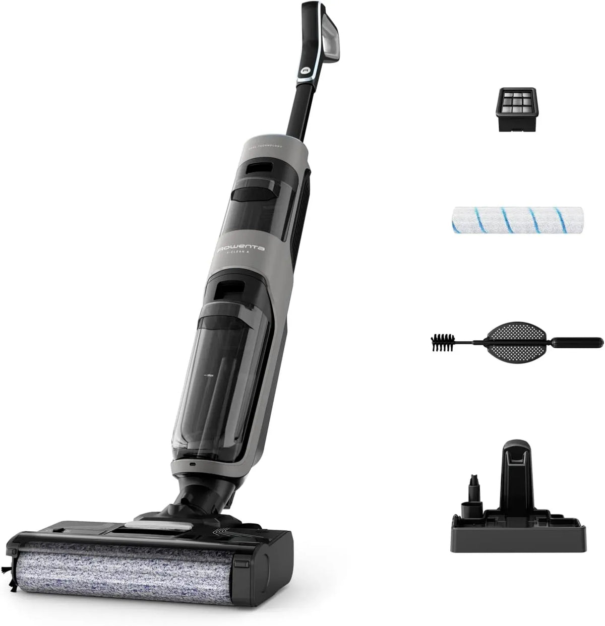 Rowenta GZ5036 Lavapavimenti Senza Fili, X-Clean 4