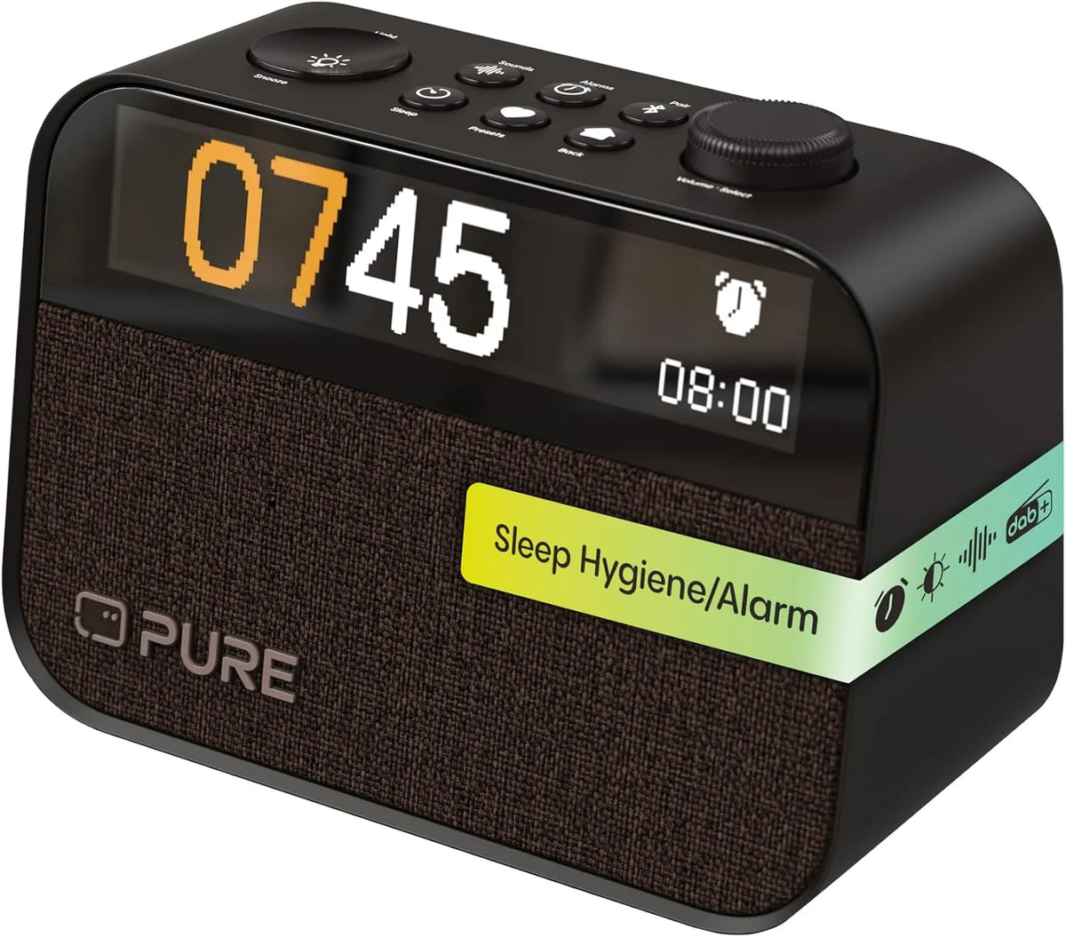 Macchina, Bluetooth, nero, per il Sonno, Digitale