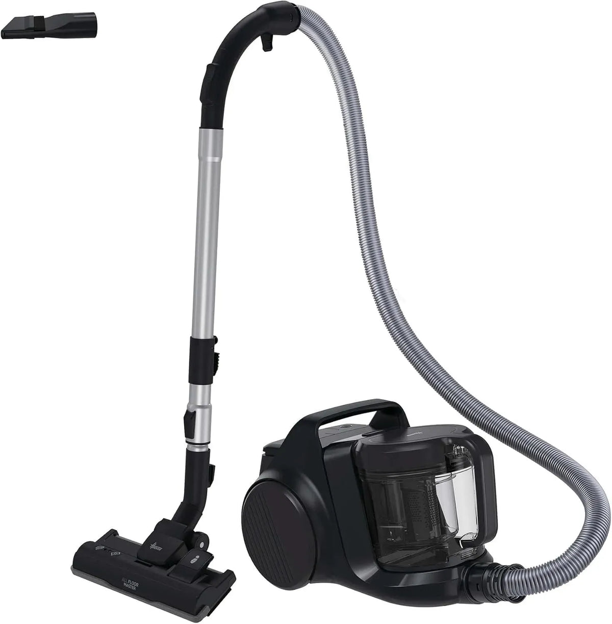 Hoover HP2 Aspirapolvere, aspiratore elettrico domestico, Aspirapolvere a Traino Compatto senza Sacco