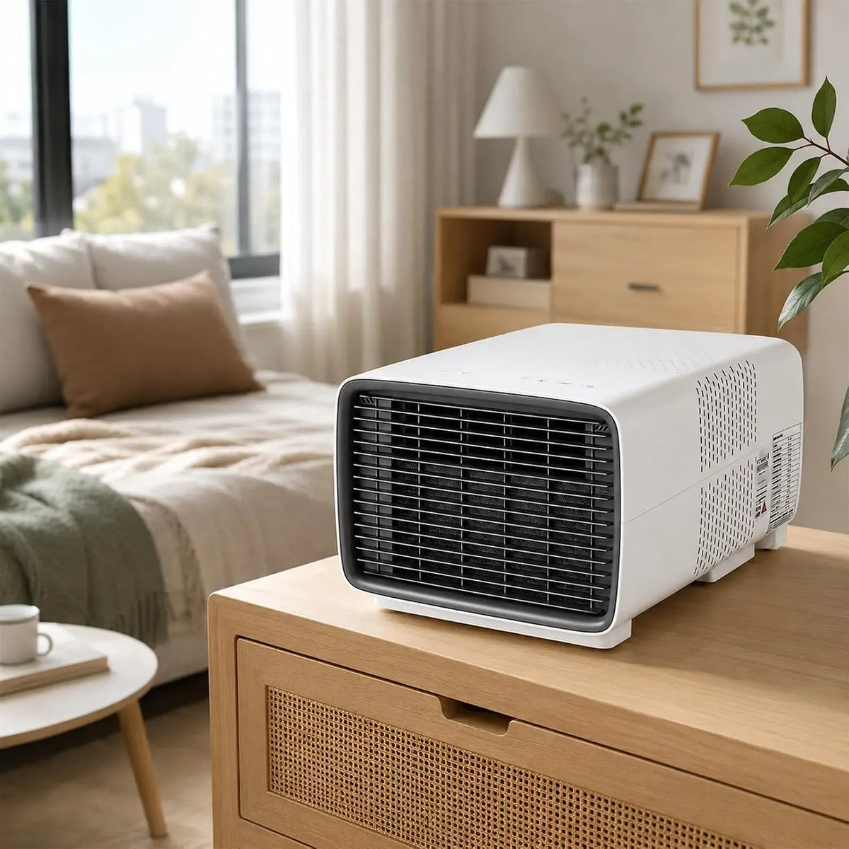 Condizionatore, 280 W, Fornisce 3000BTU, portatile, touch, Touchscreen Cordless