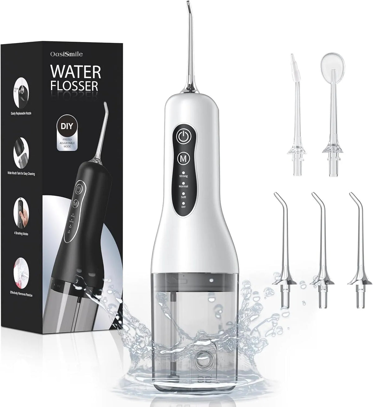 Accessorio per elettrodomestico, bianco, ricambio e accessorio, Idropulsore Dentale Portatil