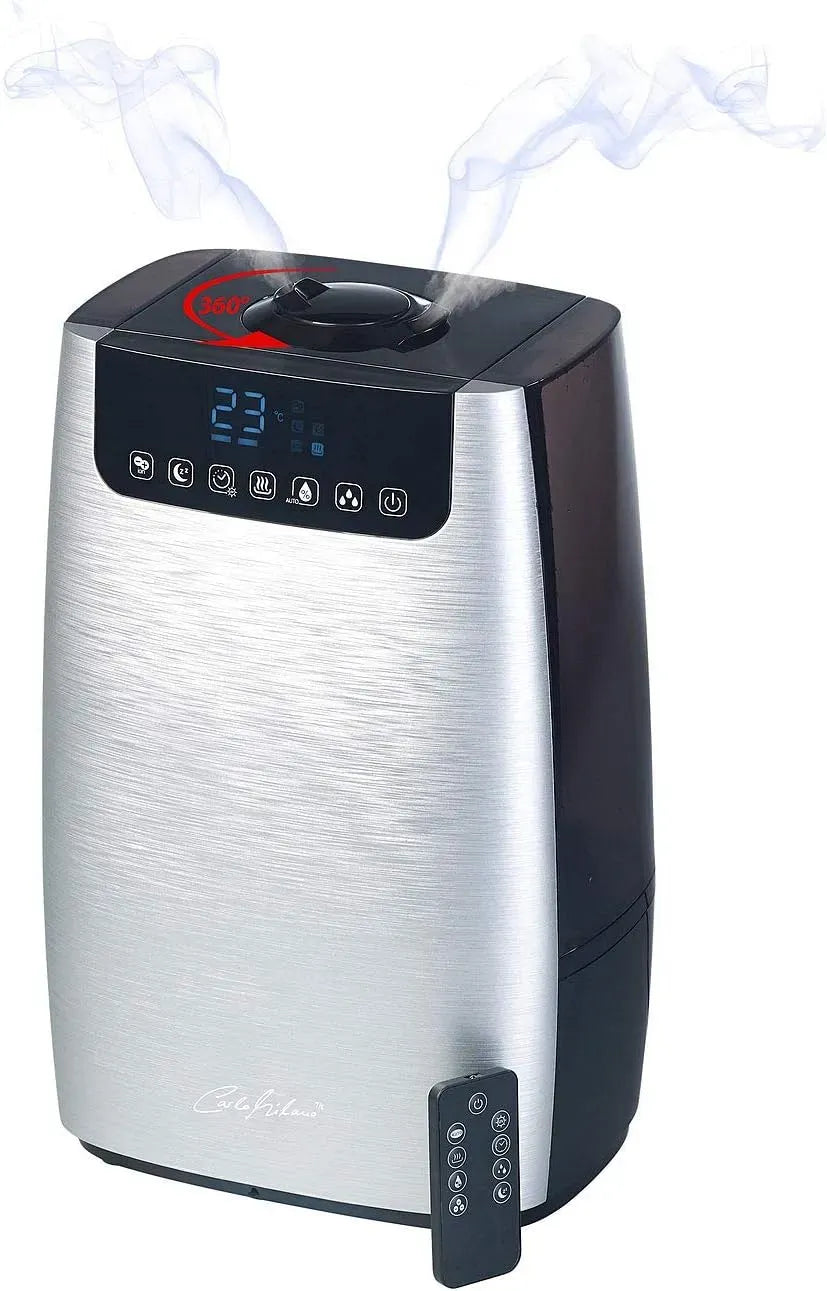Umidificatore, 5 L, ultrasuoni, Carlo Milano Umidificatore ad ultrasuoni con purificatore aria
