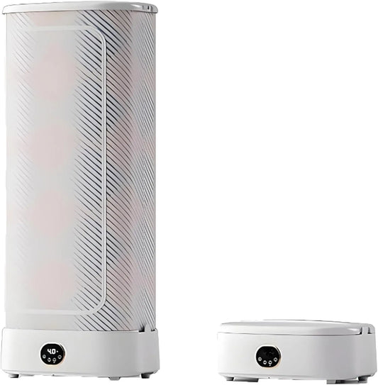 Asciugatrice, 1000 W, portatile, vapore, Per Stirare E Asciugare A Vapore Vestiti E Tessuti, Macchina Da Stiro Automatica Pieghevole 2 In 1