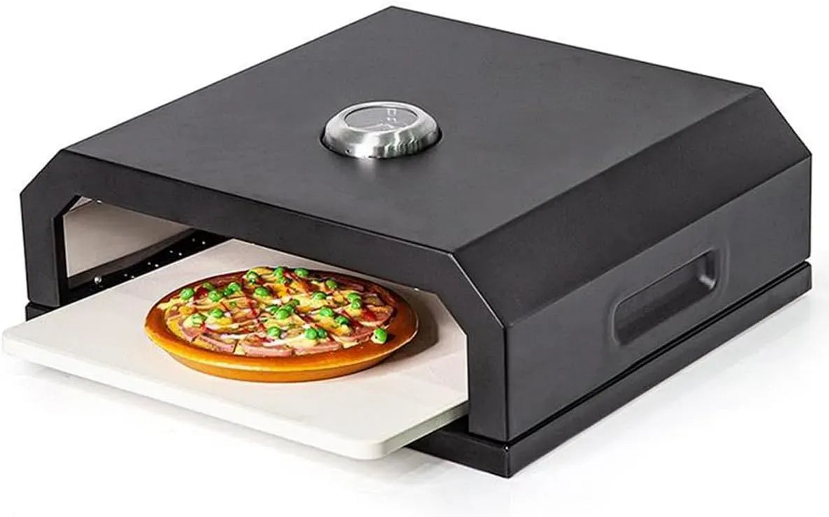 Forno elettrico per pizza, 12 pollici, portatile, esterno