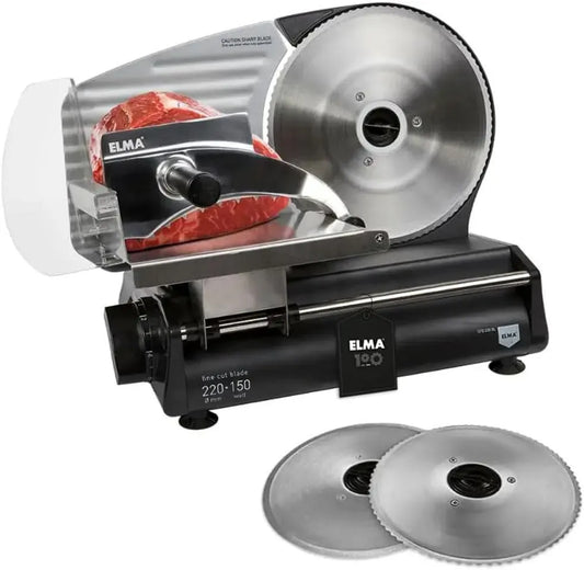 CFD220 Affettatrice, affettatrice per alimenti, 220 mm, acciaio inox, ELMA
