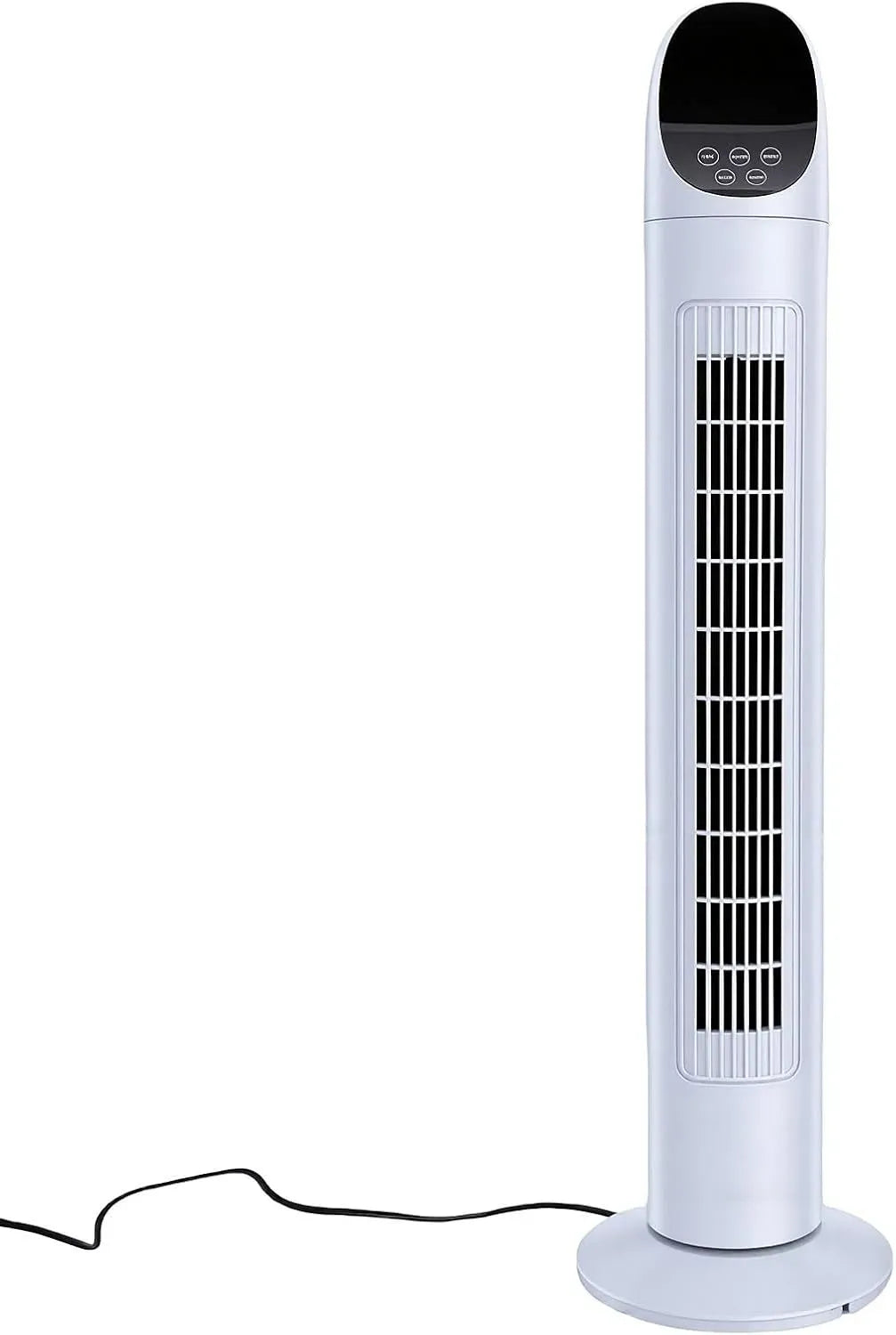 Ventilatore, timer, 3 velocità, Oscillante Senza Pale a 3 velocità con Timer 7,5 Ore