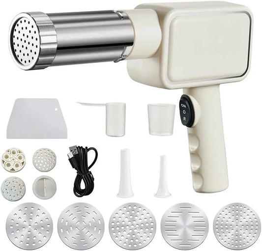 Macchina per pasta, macchina per tagliatelle, portatile, acciaio inox