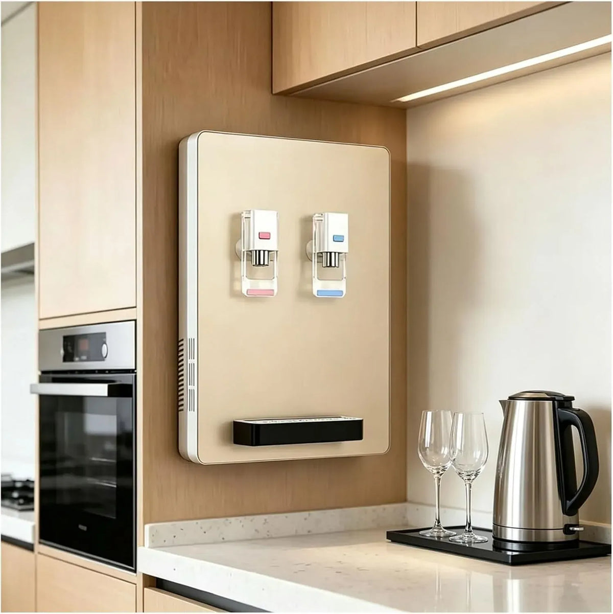 distributore, Erogatore, dispenser, 2 zone di temperatura, per case