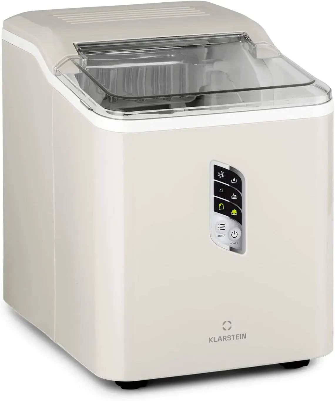 Klarstein Macchina del ghiaccio, 1.5 L, professionale, Fabbricatore Secco fino a 12kg