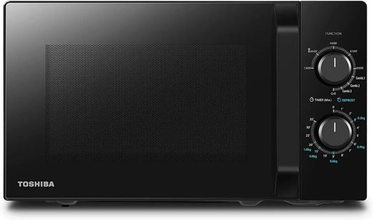 Toshiba MW2-MG20PF Forno a microonde, 800 W, 1000 W, grill, nero, 5 livelli di potenza