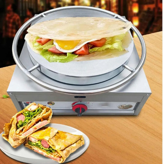 Macchina per Crepes, Piastra, professionale, rivestimento antiaderente, per Crepes Commerciale