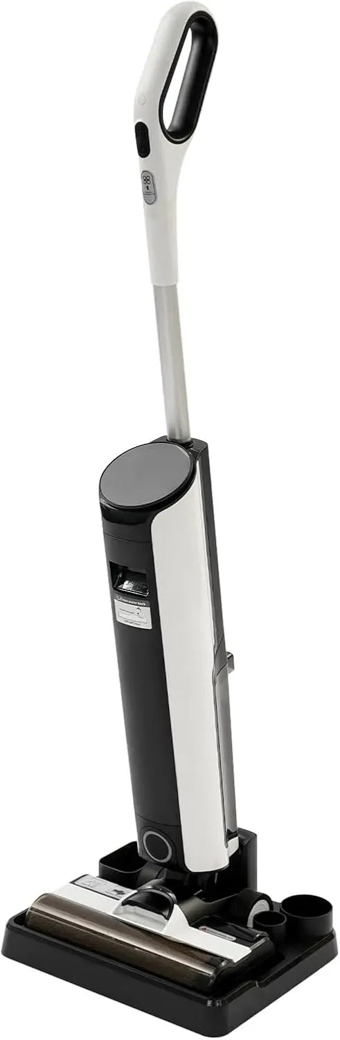 Aspirapolvere, ampio serbatoio, aspiratore elettrico domestico, Aspirapolvere a secco senza fili intelligente con funzione autopulente