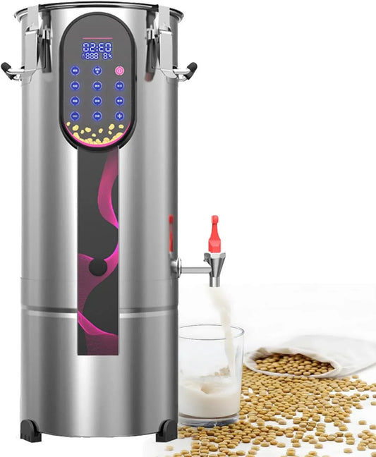 Macchina per latte, 11 L, professionale, acciaio inox, per latte di soia commerciale ad alta capacità