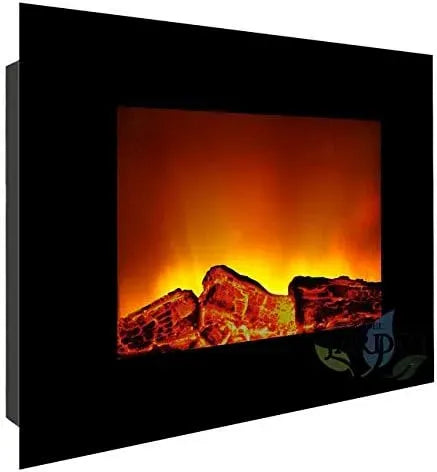 potenza di 1800 W, Suinga Camino elettrico da parete dotato di effetto fiamma