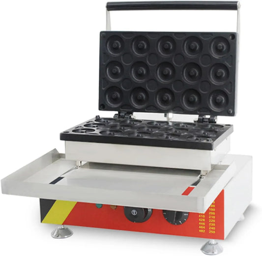 Macchina per ciambelle, 15 cavità, 220 V, donut maker, professionale