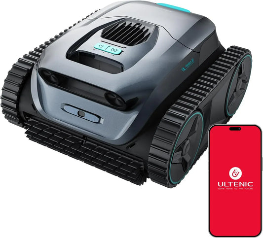 Aspirapolvere 180Min, aspiratore elettrico domestico, Ultenic Robot Piscina Pareti e Fondo