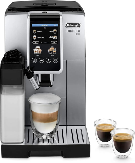 De'Longhi TFT 3 ECAM380.85.SB Montalatte, cappuccinatore, nero, Dinamica Plus ECAM 80, 24 Ricette