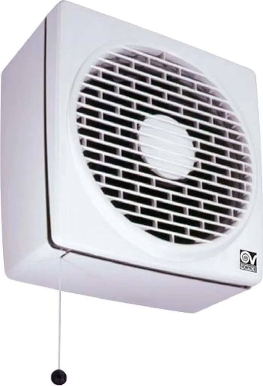Ventilatore, da incasso, ventola per circolazione dell'aria, Ventilatore da incasso per finestra Vario 230/9 P-S con interruttore a tirante