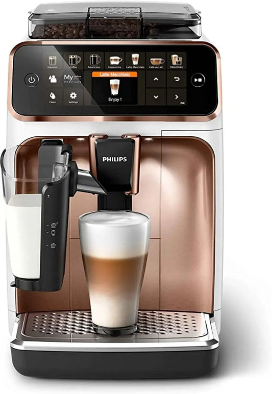 Philips EP5443/70 Macchina per espresso, Filtro, pannello IPS, per espresso completamente automatica Sistema di latte L