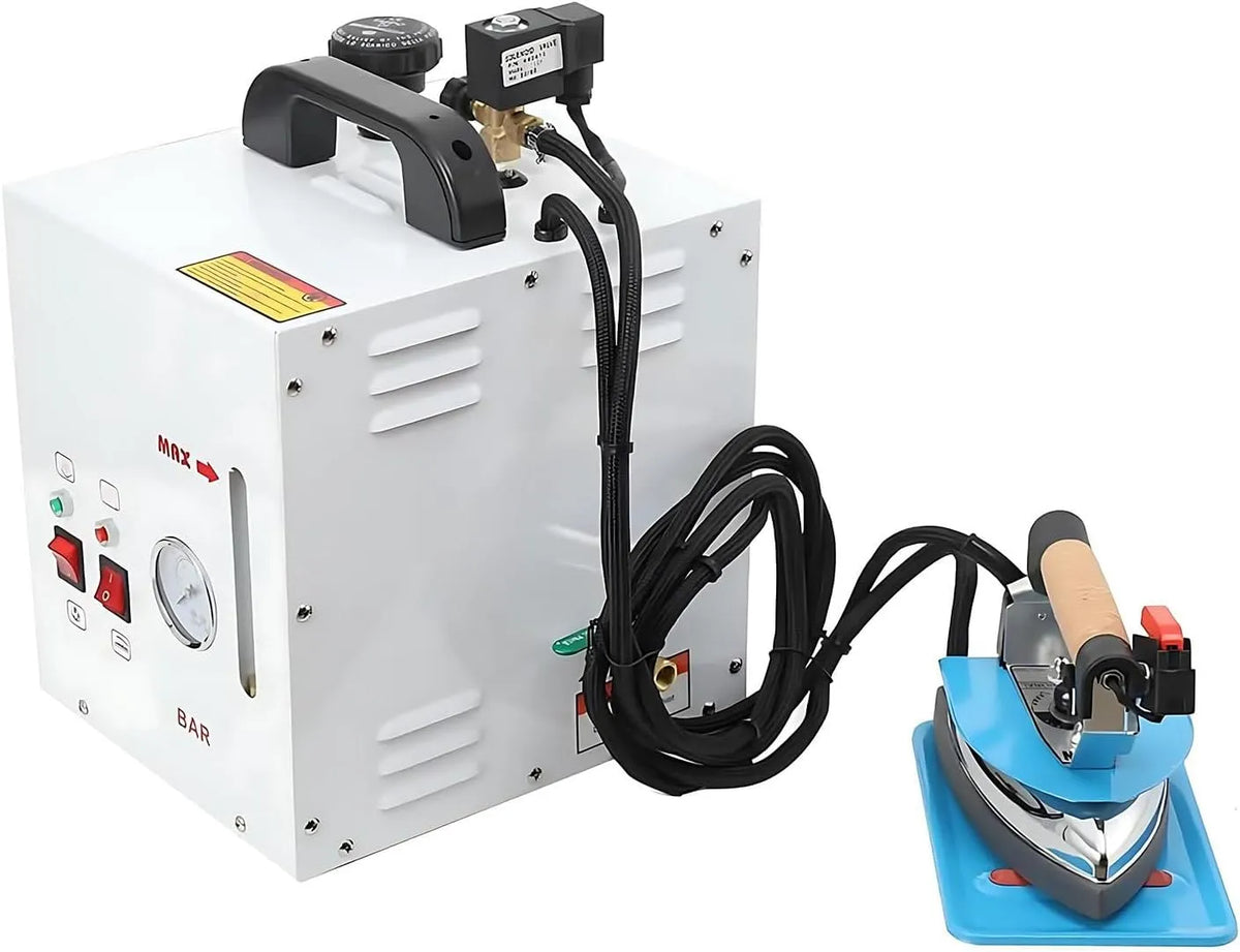 Stazione, 4 L, 1600 W, portatile, industriale, ampio serbatoio, vapore, professionale, per Negozi Abbigliamento/Lavanderia