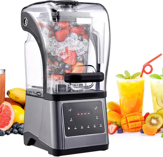 Frullatore, 2200 W, 2200 W con 9 velocità e sei lame in lega