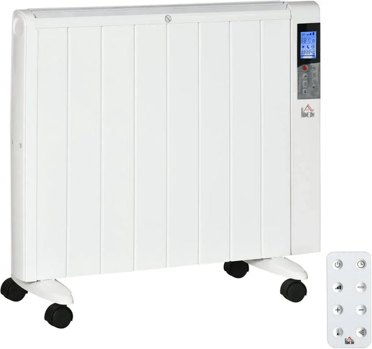 5 cm Bianco, Stufetta Elettrica Basso Consumo Portatile 75x31x66