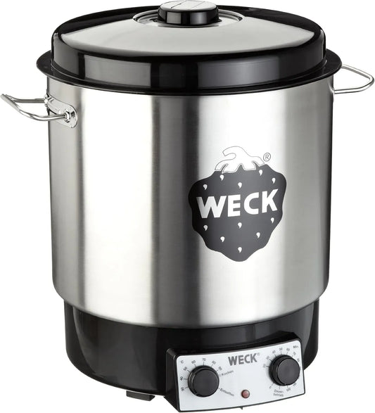 Bollitore elettrico WAT 25, 1800 W, 230 W, timer, acciaio inox