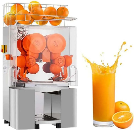 E 2 Macchina per Spremere, Estrattore, Filtro, estrattore di succo e spremiagrumi, 120 W, professionale, acciaio inox