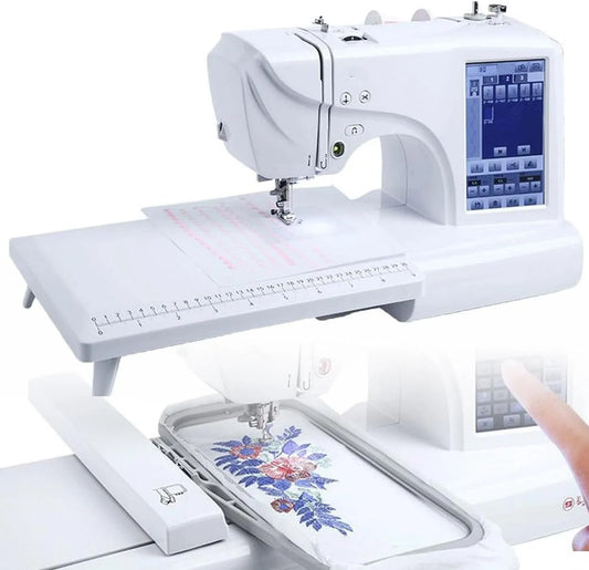 Macchina da Cucire, Tavolo, macchina per cucito elettrica, touch, display LCD