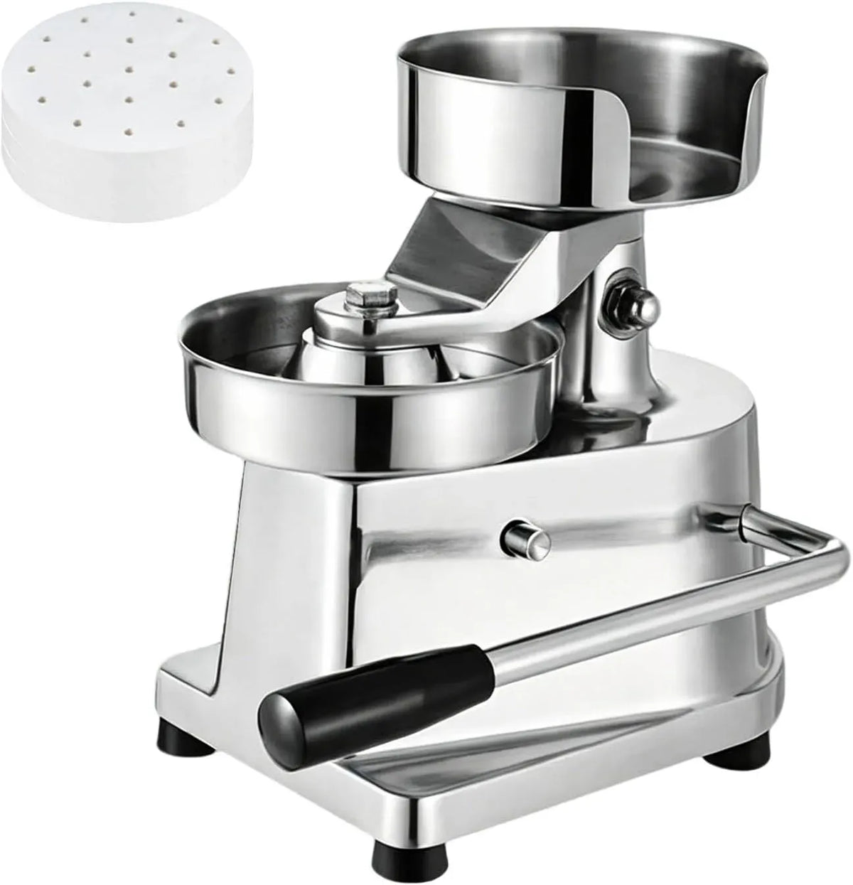 150cm-6in Macchina per Hamburger, Pressa, 150 cm, professionale, acciaio inox, 500 Pezzi, per Hamburger Commerciale