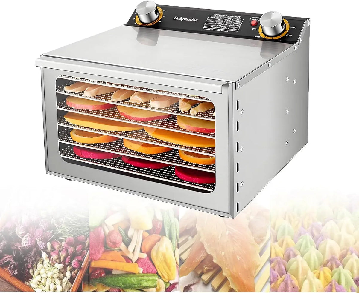 Asciugatrice 0-12h 6-Layer, 30 a 90 °C, timer, professionale