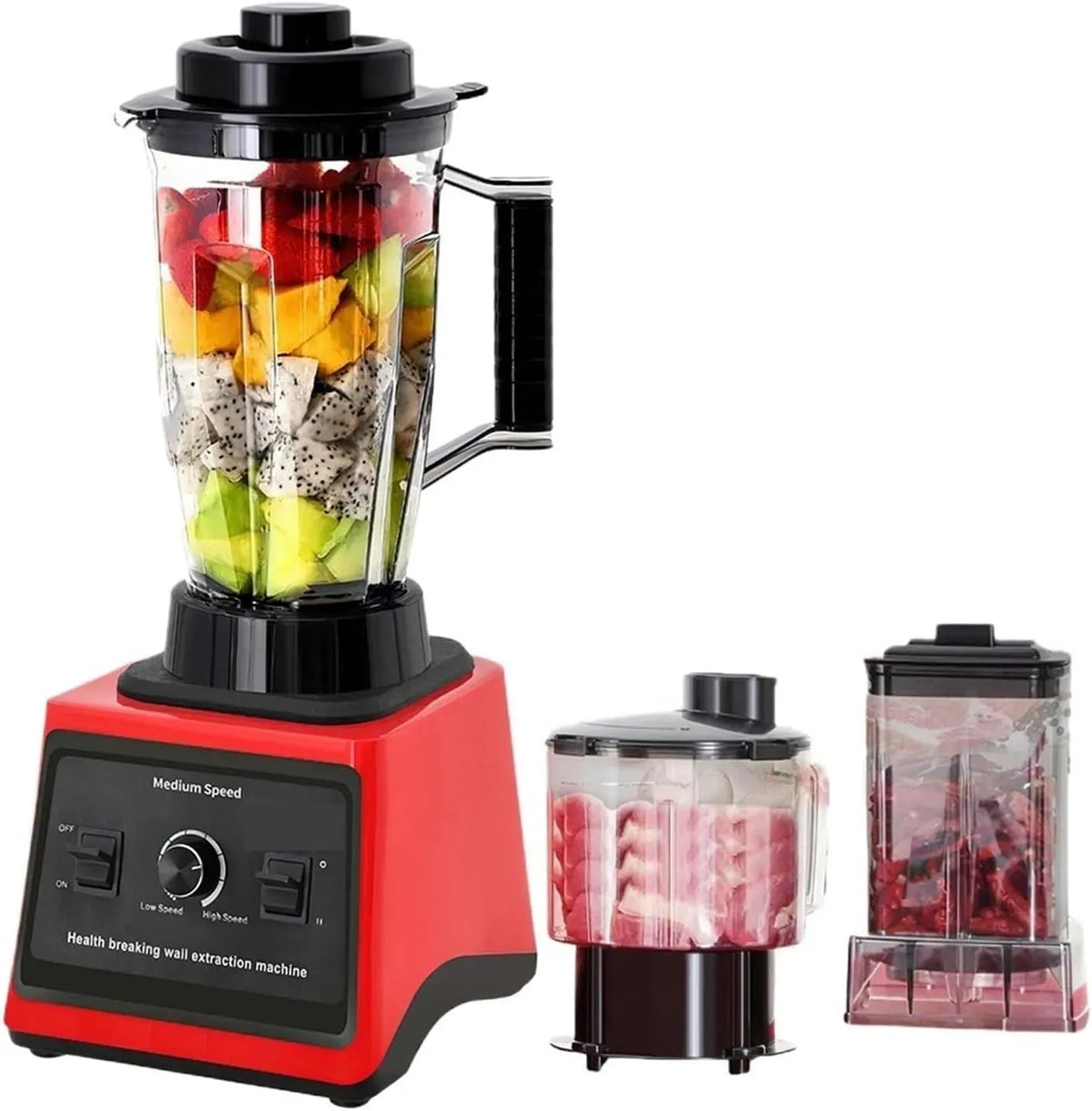 Frullatore, 9500 W, professionale, 5 + 0 Mescolamento Energico