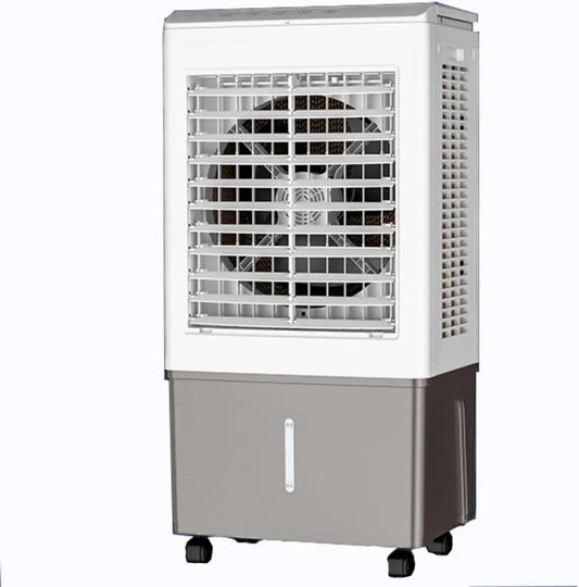 Condizionatore, portatile, timer, 3 velocità, oscillazione, Timer 12 Ore, Raffrescatore evaporativo Portatile con 3 velocità, Oscillazione a 90°