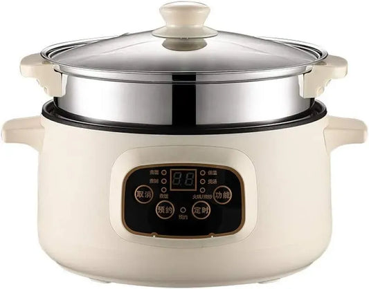 Pentola e padella, 24 cm, vapore, Edizione Smart rosa da 24 cm