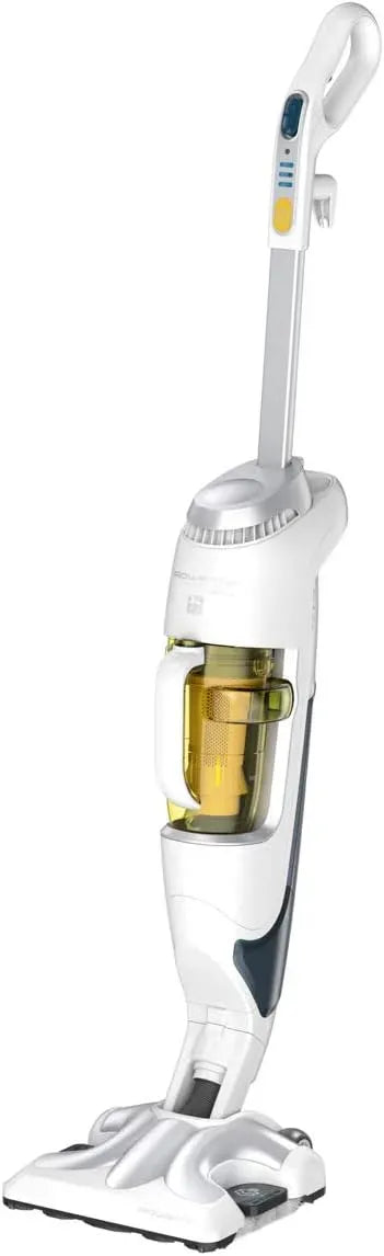 Rowenta Senza Sacco, Clean & Steam Multi, Igenizza Uccidendo il 99,9% dei Batteri, Scopa Lavapavimenti con Funzione Aspirazione e Serbatoio Portatile