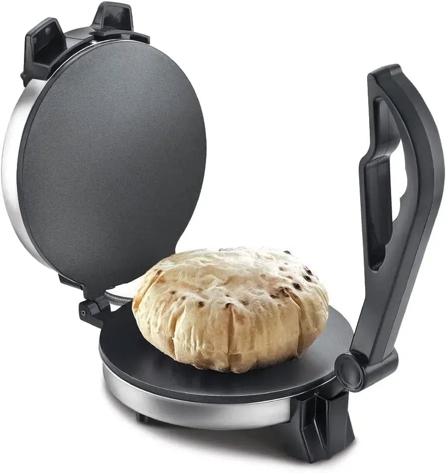 PRM 3 macchina per roti, Roti Maker, adattatore, presa, 900 W, 230 V, 2 zone di temperatura, per roti PRM 3.0-230 V / 900 W. Chapati indiano