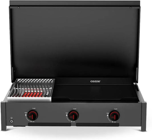2-in-1 Piastra, Grill, per Carne, Cozze® Combo 900