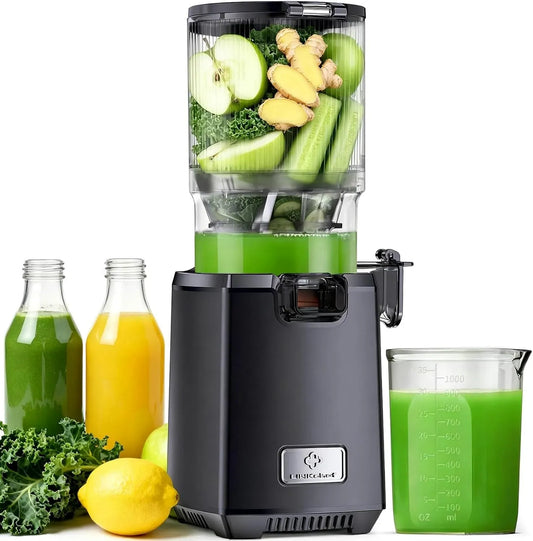 Centrifuga, 250 W, 250W Estrattore di Succo a Freddo con Tecnologia Lenta, Senza BPA