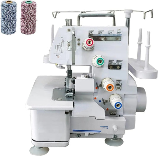 Macchina da cucire, macchina per cucito elettrica, industriale, per impieghi gravosi