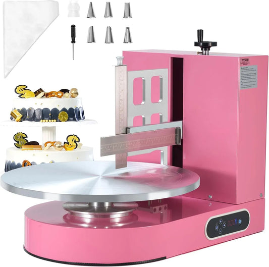 VEVOR Macchina per Decorazione, Macchina per Spalmare, 16 pollici, professionale, per Decorazione Torte