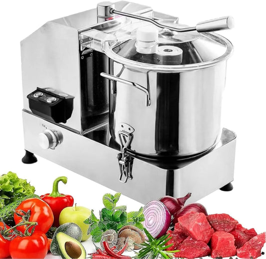 Robot da cucina 6L/9L/12L, 12 L, professionale, acciaio inox, Macchina elettrica in Acciaio Inox con capacità di