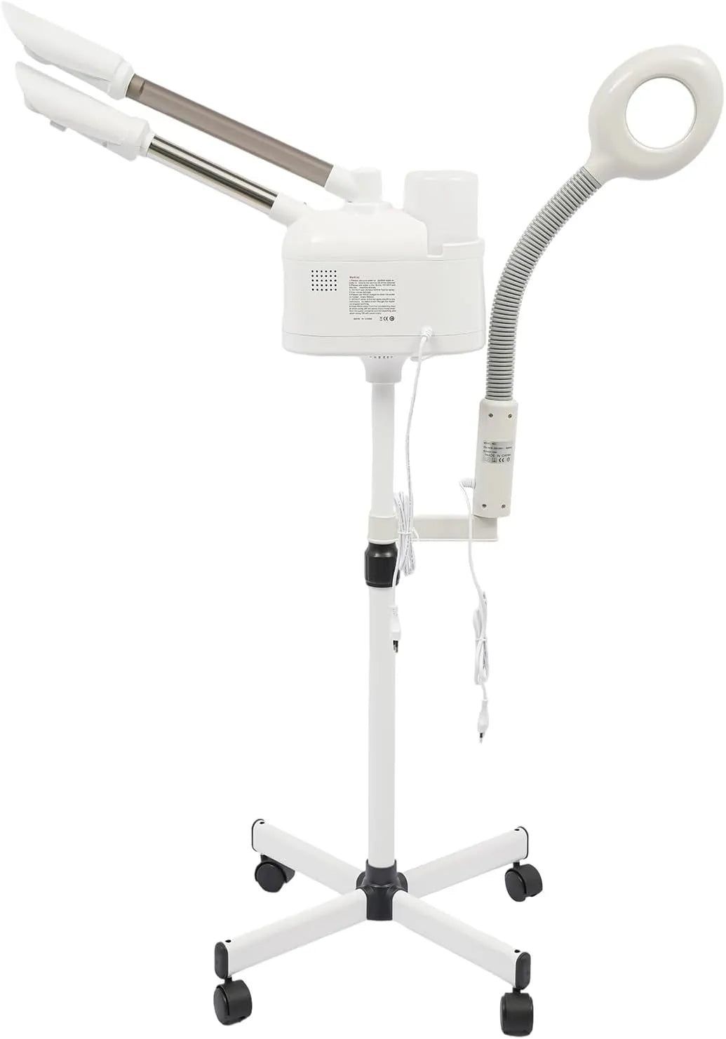 Vaporizzatore, pulitore, vaporizzatore a vapore per il viso, 650 W, touch, per pori