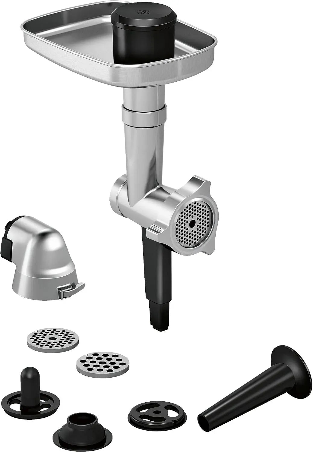 Bosch muz9ha1 mum9 muz9ha1 Lifestyle Set Hunting Adventure, dischi forati 3,5, tritacarne, 8 mm per cucina macchinari mum9, würstel stopfer, Kebbe
