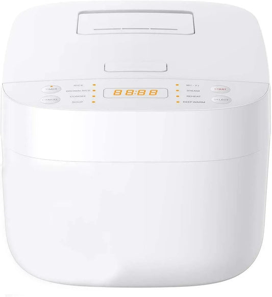 8-in-1 Cuociriso, cuociriso elettrico, 3 L, per 2-6 Persone, THEGA