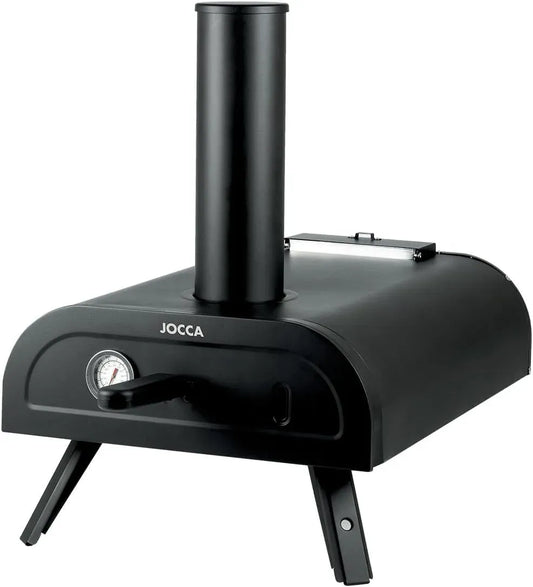 Forno elettrico per pizza, 33 cm, portatile, Stufa a pellet fino a 450 °C
