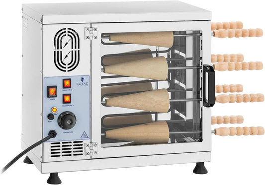 Forno elettrico, 3500 W, Royal RCOV-02, professionale, ristorazione, 16 rulli